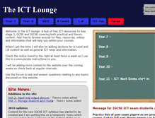 Tablet Screenshot of ictlounge.com